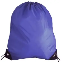 210D Poly String Bag Royal Front